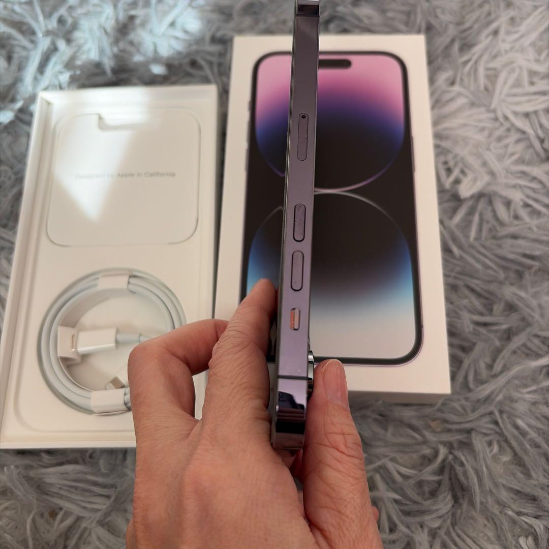 Apple iPhone 14Pro 256g ディープパープル 本体