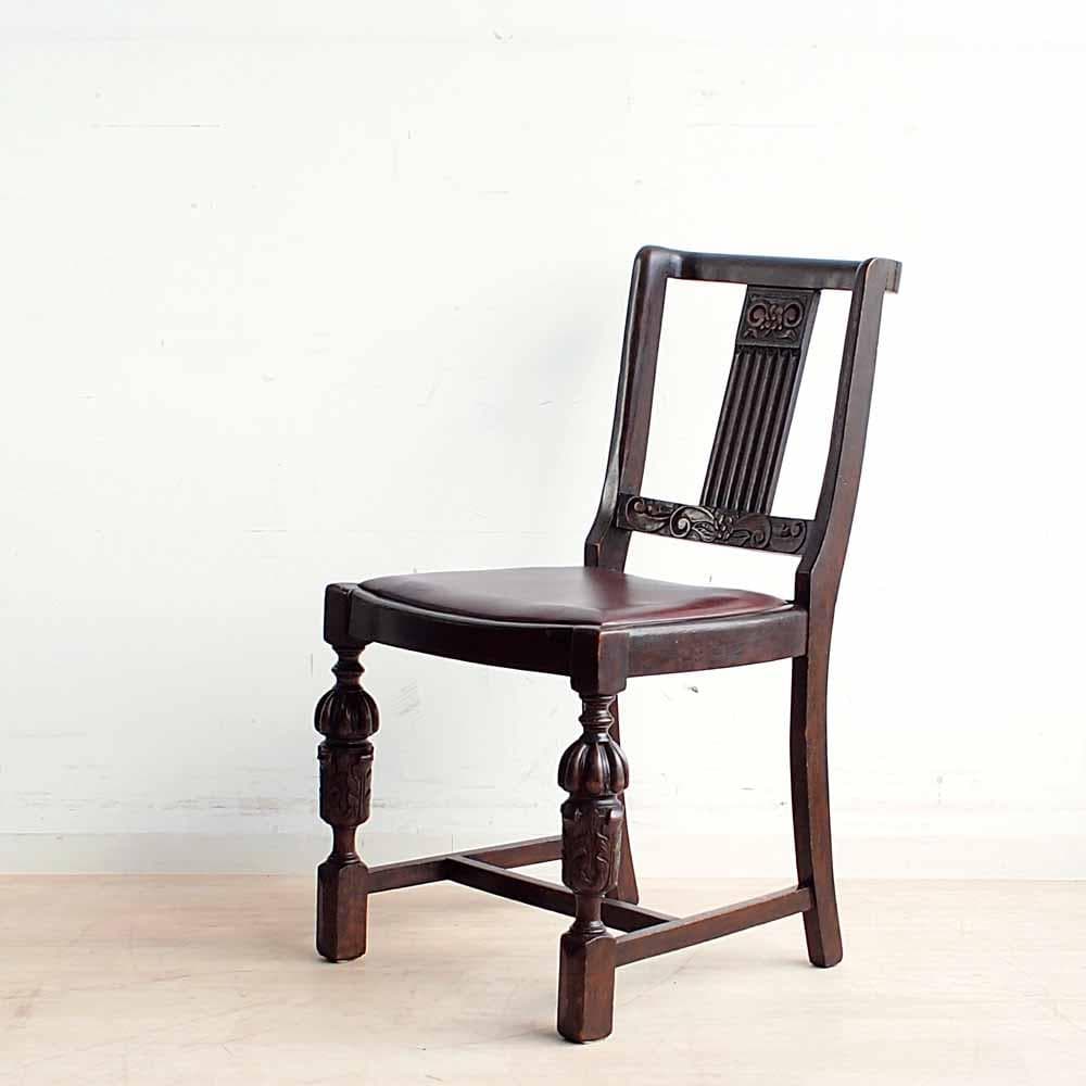 ミッキー様 バルボスレッグ オーク材 チェア A ZR24226