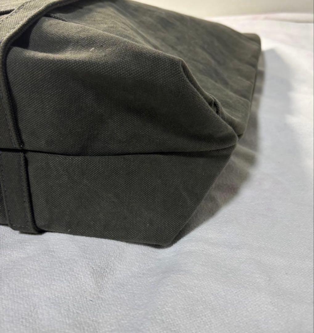 AMIACALVA 6pockets CANVAS TOTE BAG カーキ