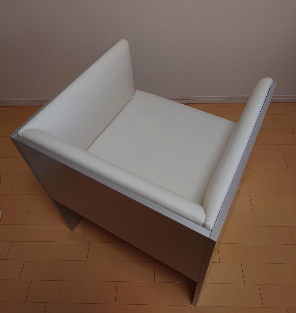 CASSINA IXC カッシーナ チェア レザー ホワイト 美品