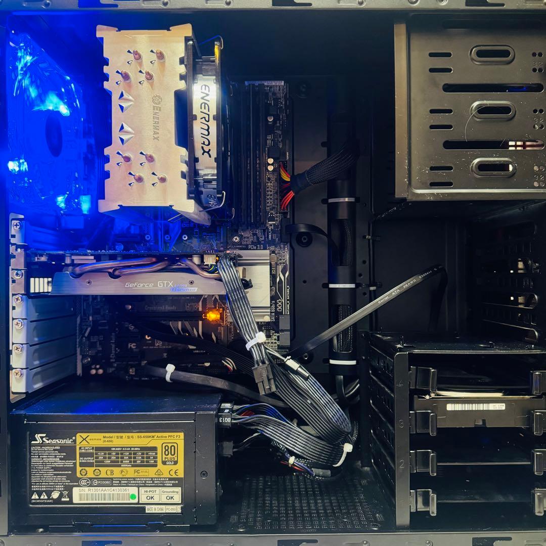 【ゲーミングPC】i5-7400 GTX960 メモリ16GB HDD1T