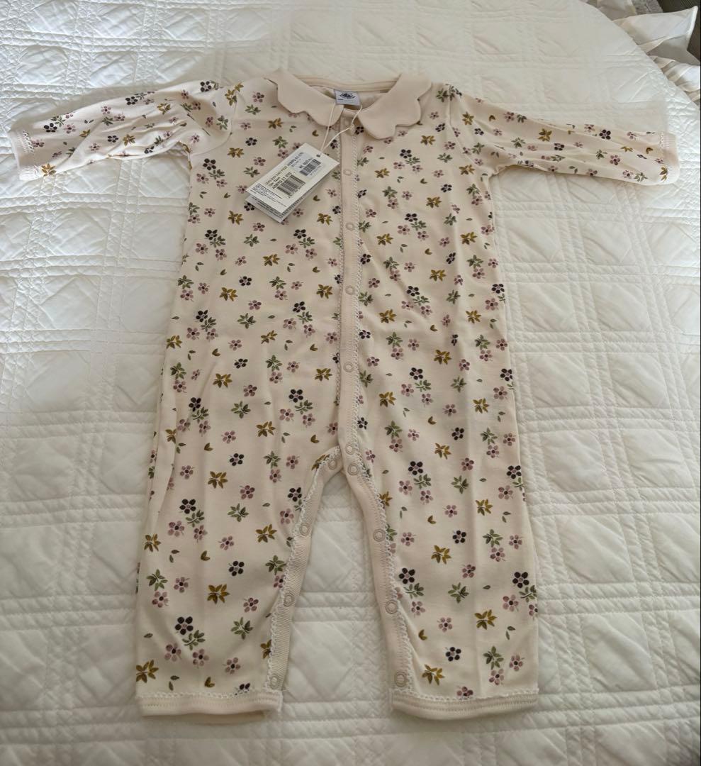 【3点セット】Petit Bateau プチバトー　12m ロンパース