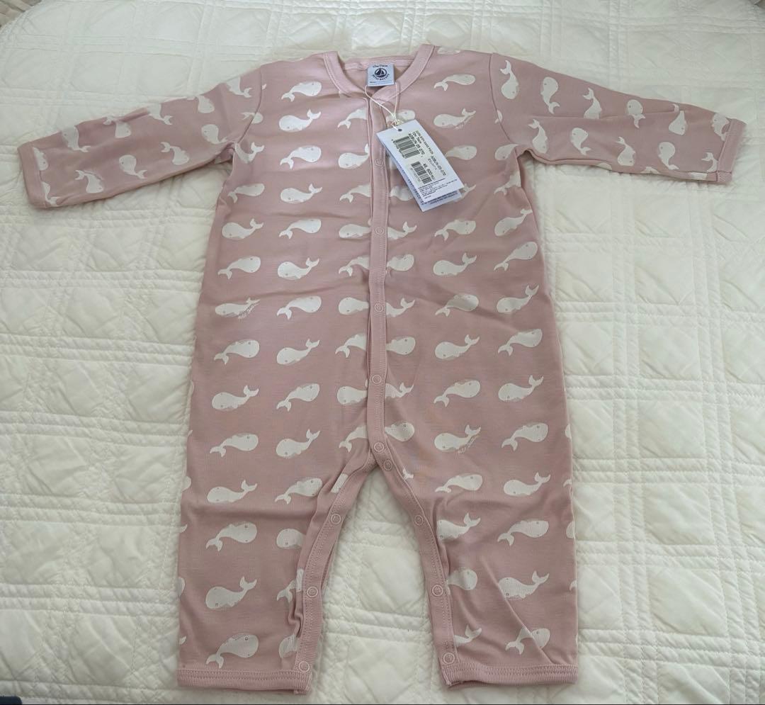 【3点セット】Petit Bateau プチバトー　12m ロンパース
