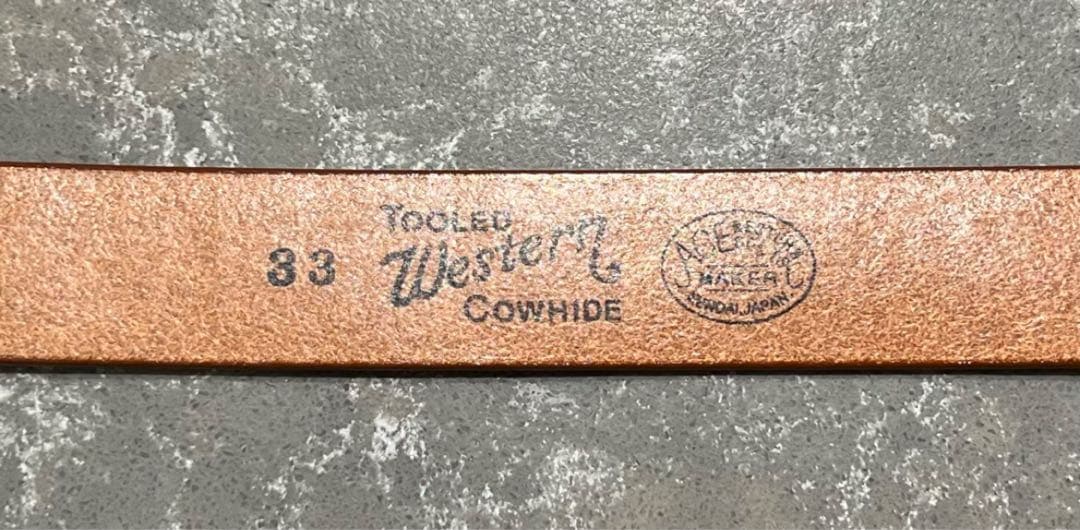 小物 Ace Western Belts Deadstock Belts Brown