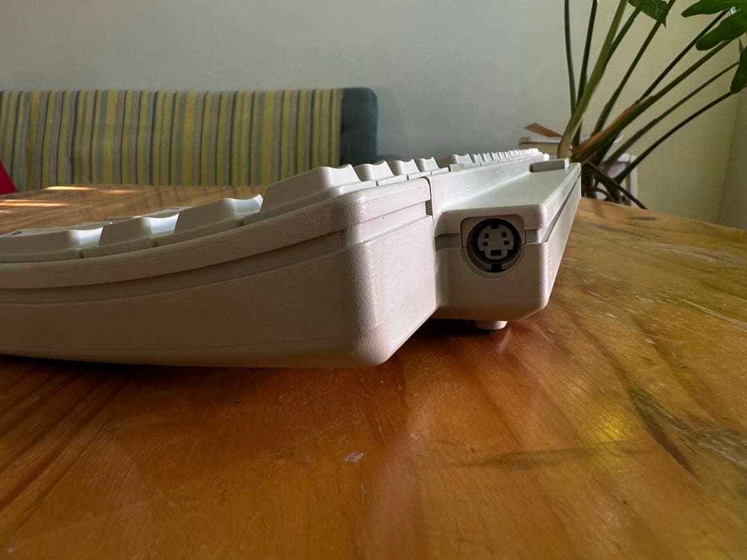 Apple desktop bus keyboard オレンジ軸 ADBケーブル