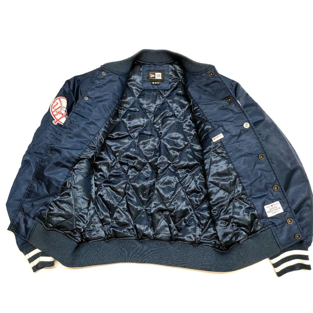 美品！NEWERAニューエラ　ヤンキースYankees スタジャン ネイビー