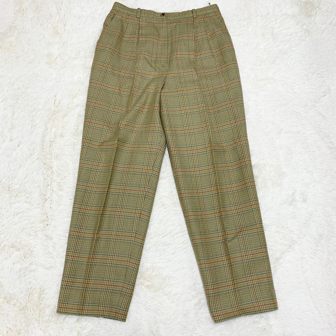 【特大3L！】バーバリー　パンツスーツ　セットアップ　ダブルブレスト