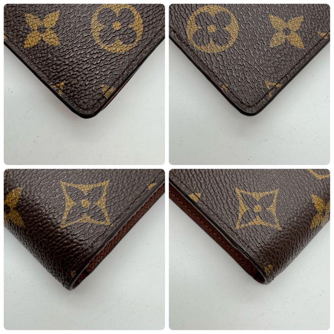 【極美品】ルイヴィトン　モノグラム　ポルトフォイユ　ブラザ　長財布　wallet