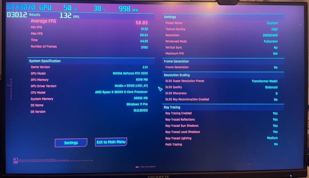 グラフィックボード・グラボ・ビデオカード GIGABYTE RTX 3070 8gb