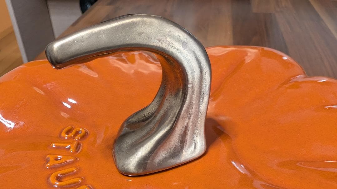 メ*グ様 Staub カボチャ パンプキン ココット 両手鍋