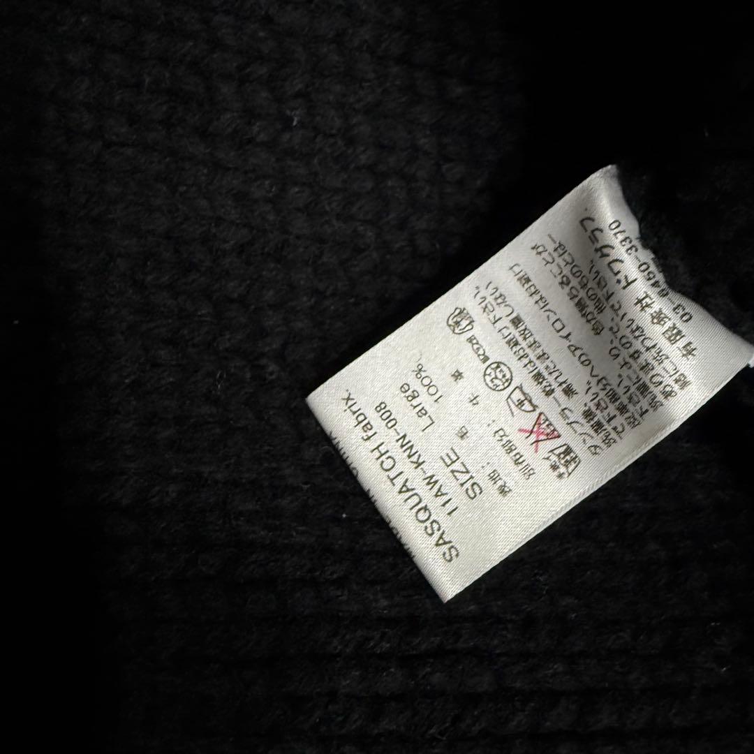 ジャケット・アウター SASQUATCH fabrix knit leather sullen y2k