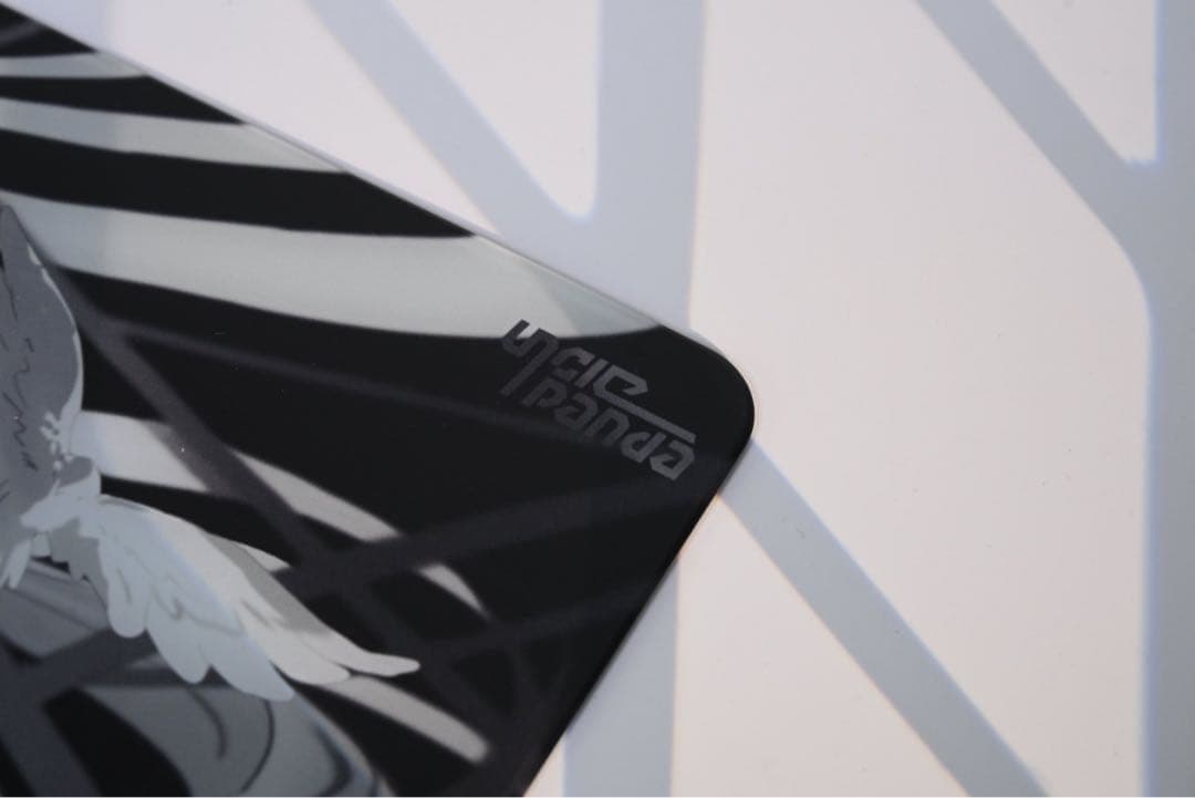 【新品未開封】Uncle Panda Featherガラスマウスパッド 正規品