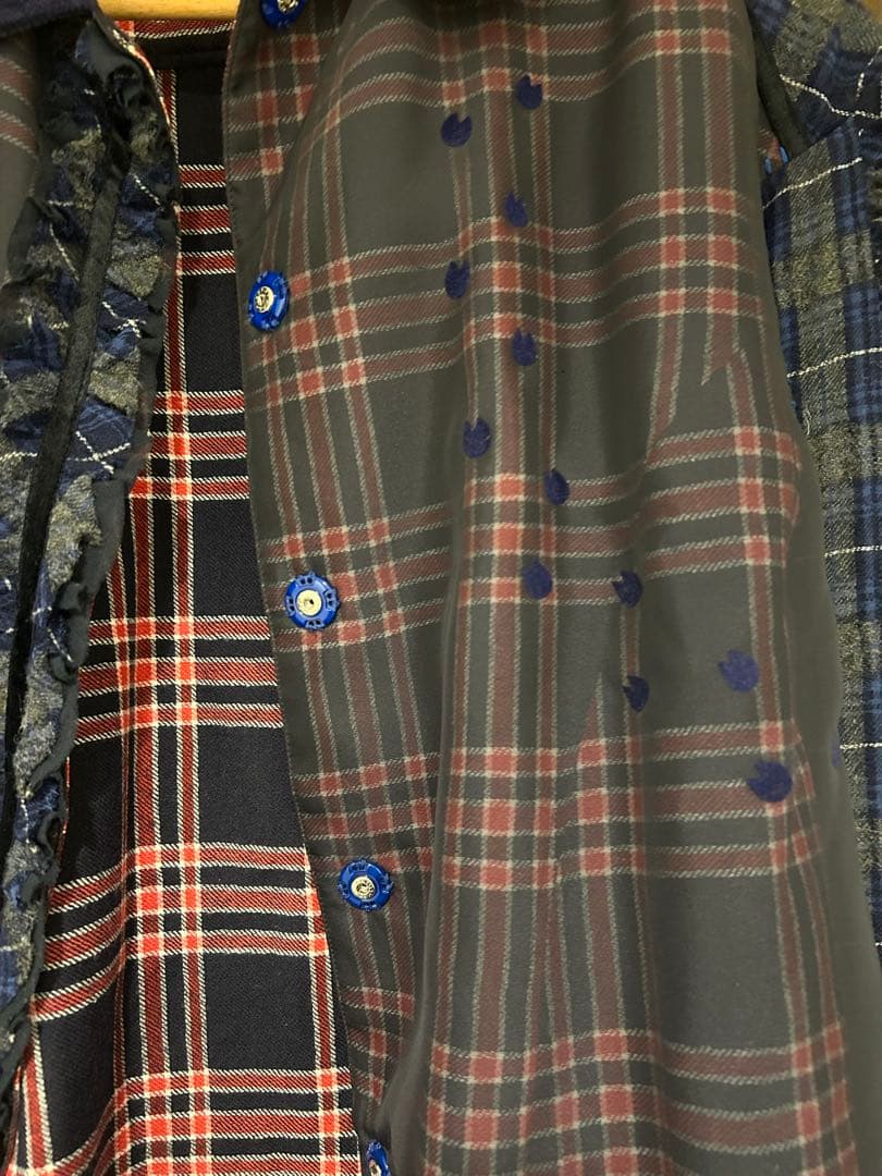 アルベロベロ　チェック柄 長袖シャツ