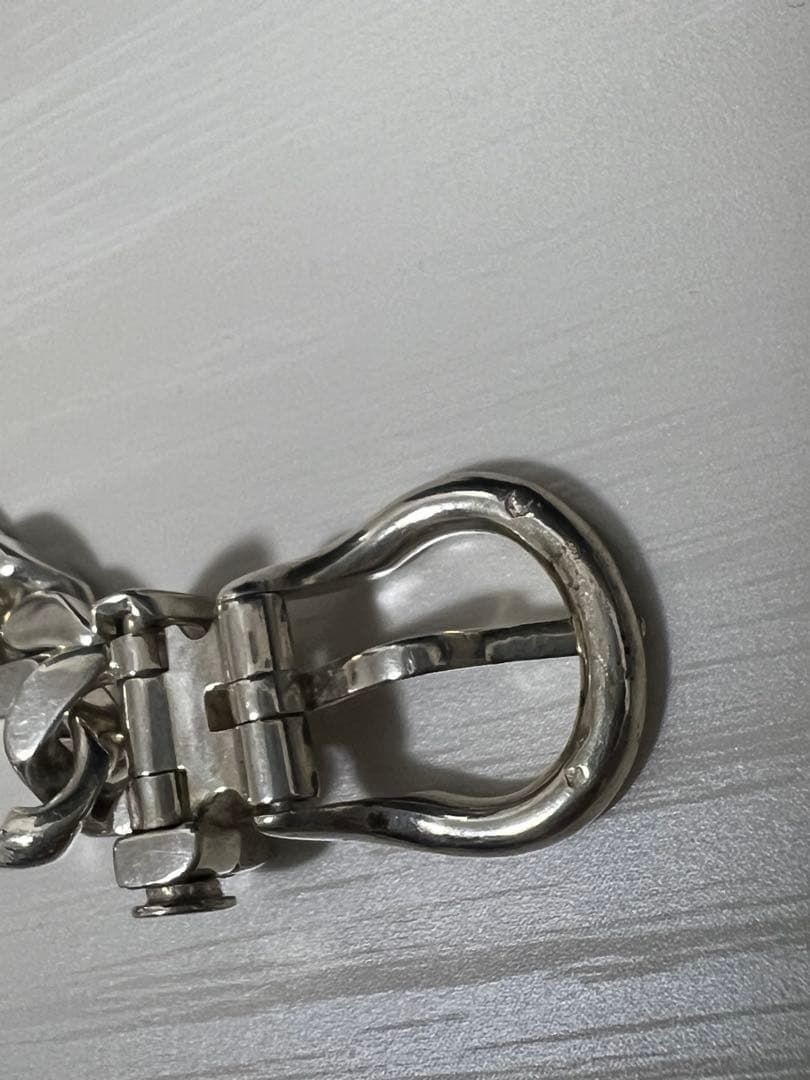 アクセサリー HERMES Boucle Sellier PM bracelet 80s