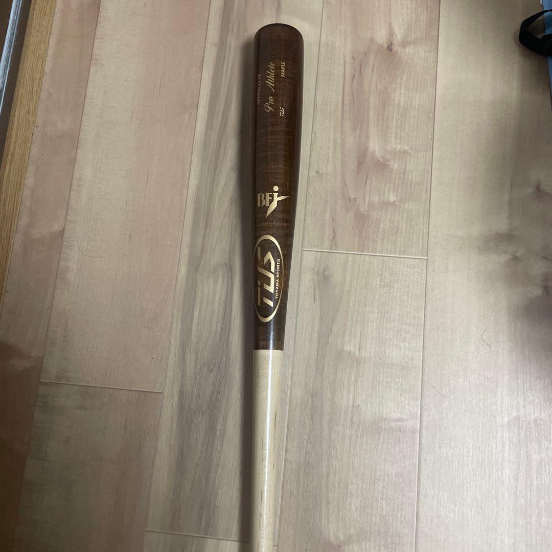 BFJ TUS 富山スポーツ 硬式木製バット 85cm 860ｇ くり抜きあり