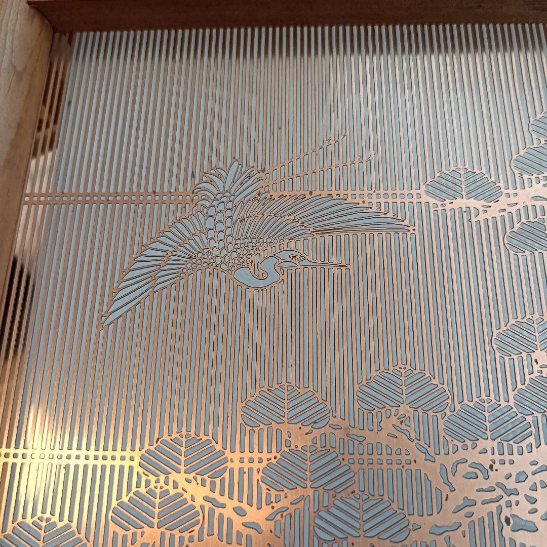 昭和レトロ 和 吊り下げ照明 格子細工 小泉産業 ヒカリ 天井照明 和室