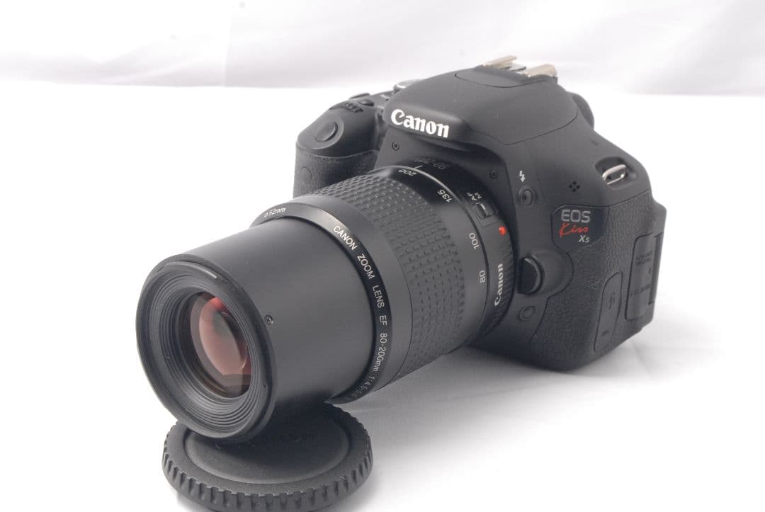 Canon EOS Kiss X5 ★望遠レンズ付☆Wレンズ☆ 一眼レフカメラ★