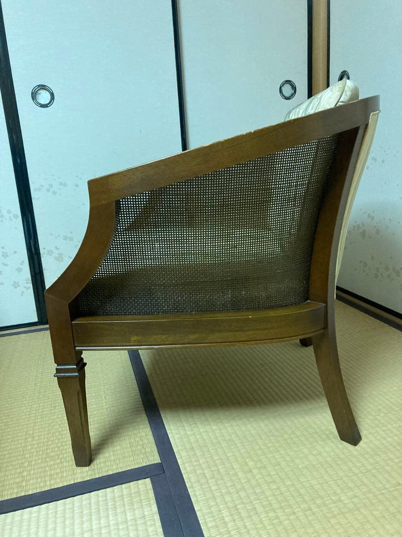 マルニ木工　地中海シリーズ　アームチェア　肘掛け椅子　高級家具　maruni