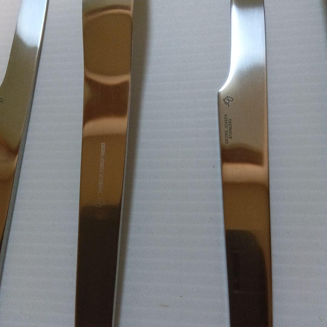 アルネ.ヤコブセン　ジョージ　ジェンセン　カトラリー　ナイフ＆フォーク２セット