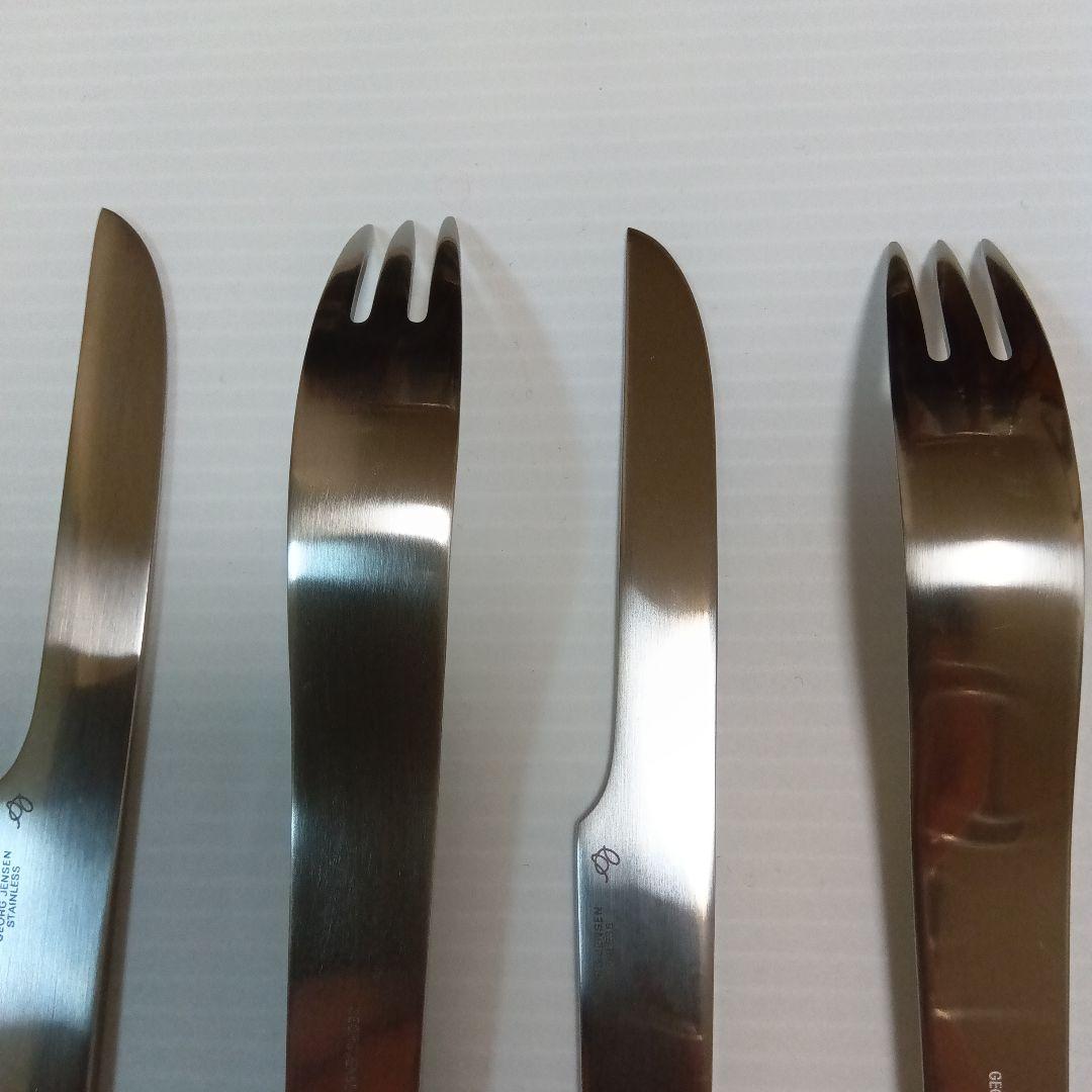 アルネ.ヤコブセン　ジョージ　ジェンセン　カトラリー　ナイフ＆フォーク２セット