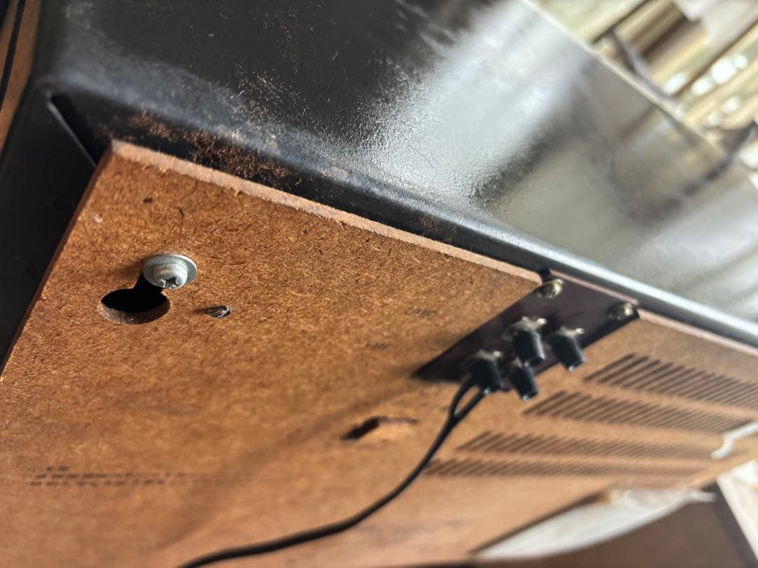 NEC 昭和レトロ　ブラウン管テレビ　脚付　足付き