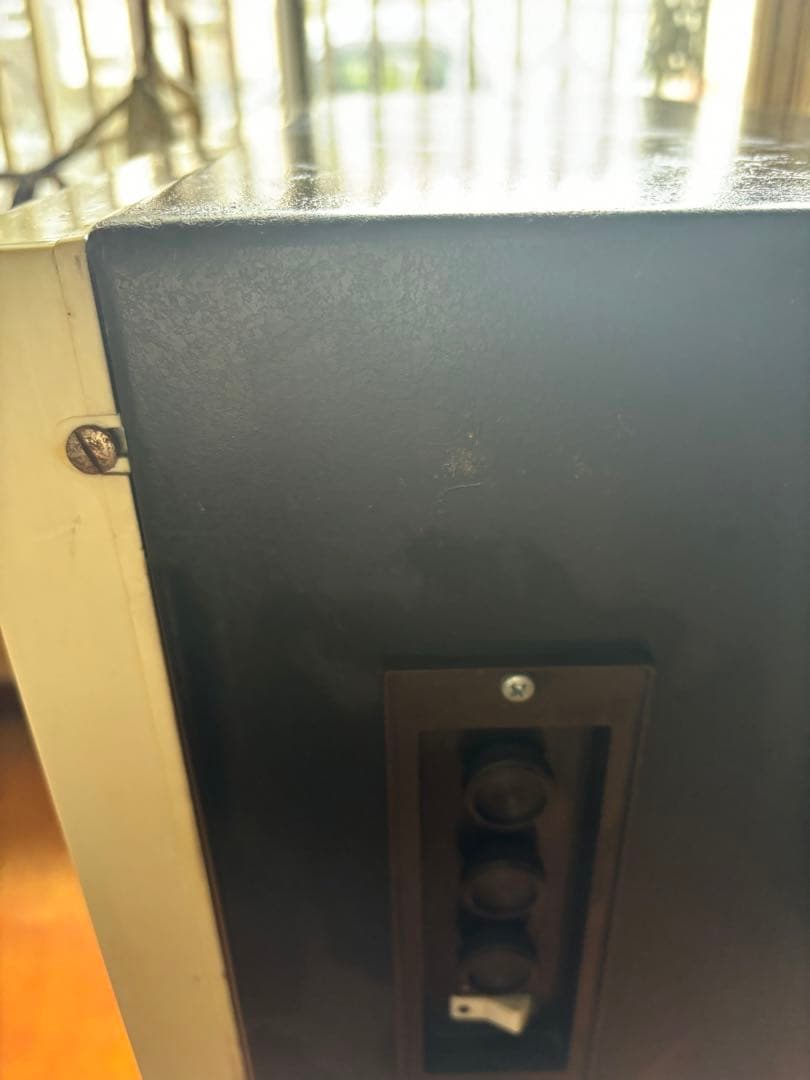 NEC 昭和レトロ　ブラウン管テレビ　脚付　足付き