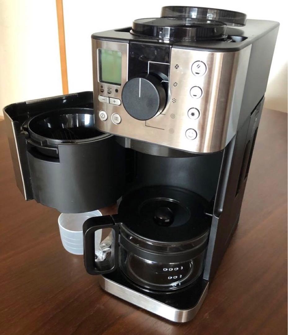 ★無印良品 豆から挽けるコーヒーメーカー 型番：ＭＪ‐ＣＭ１