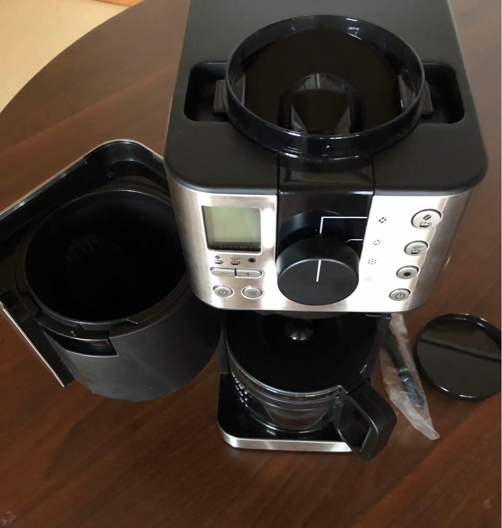 ★無印良品 豆から挽けるコーヒーメーカー 型番：ＭＪ‐ＣＭ１