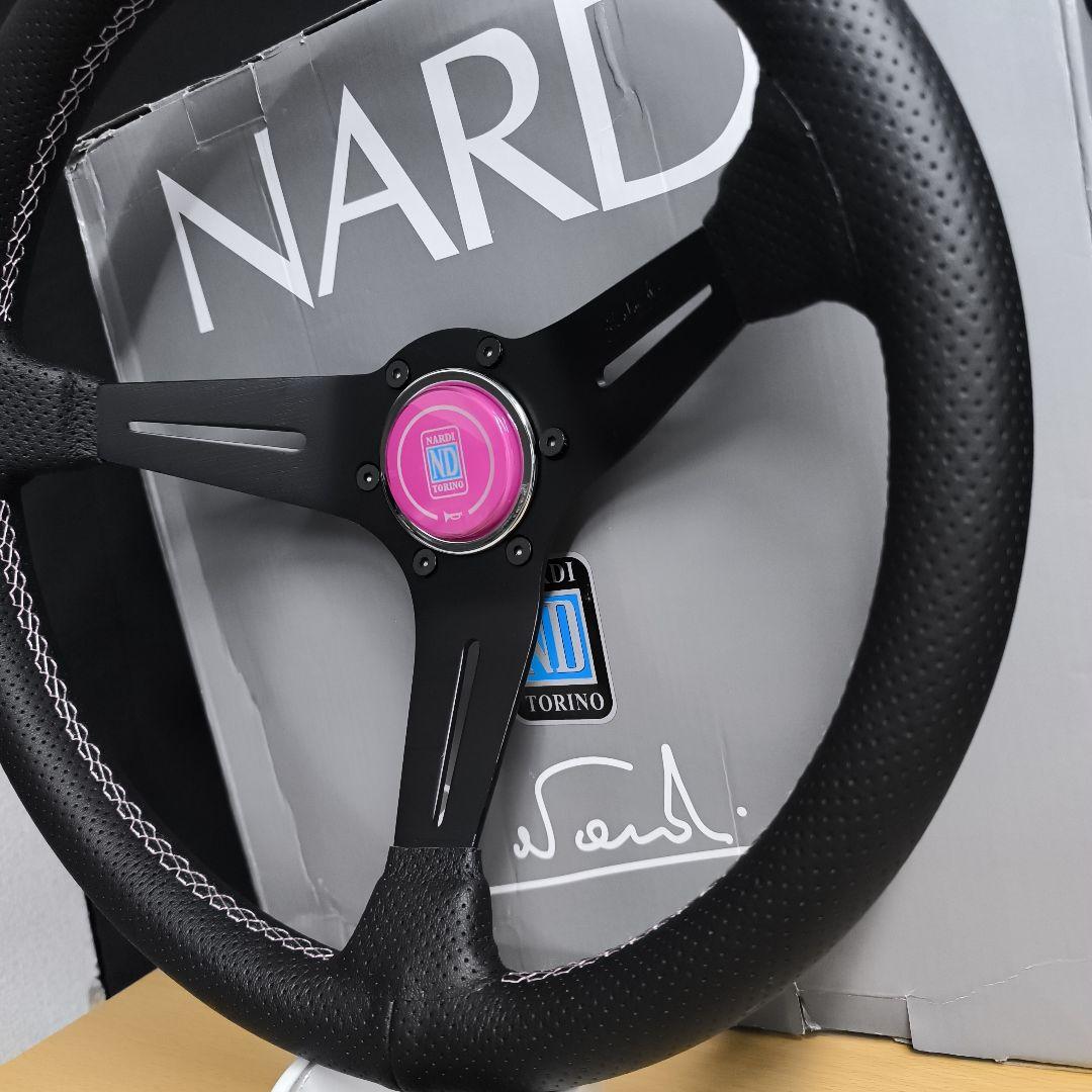 NARDI タイプ　80mmディープコーンステアリング350mm
