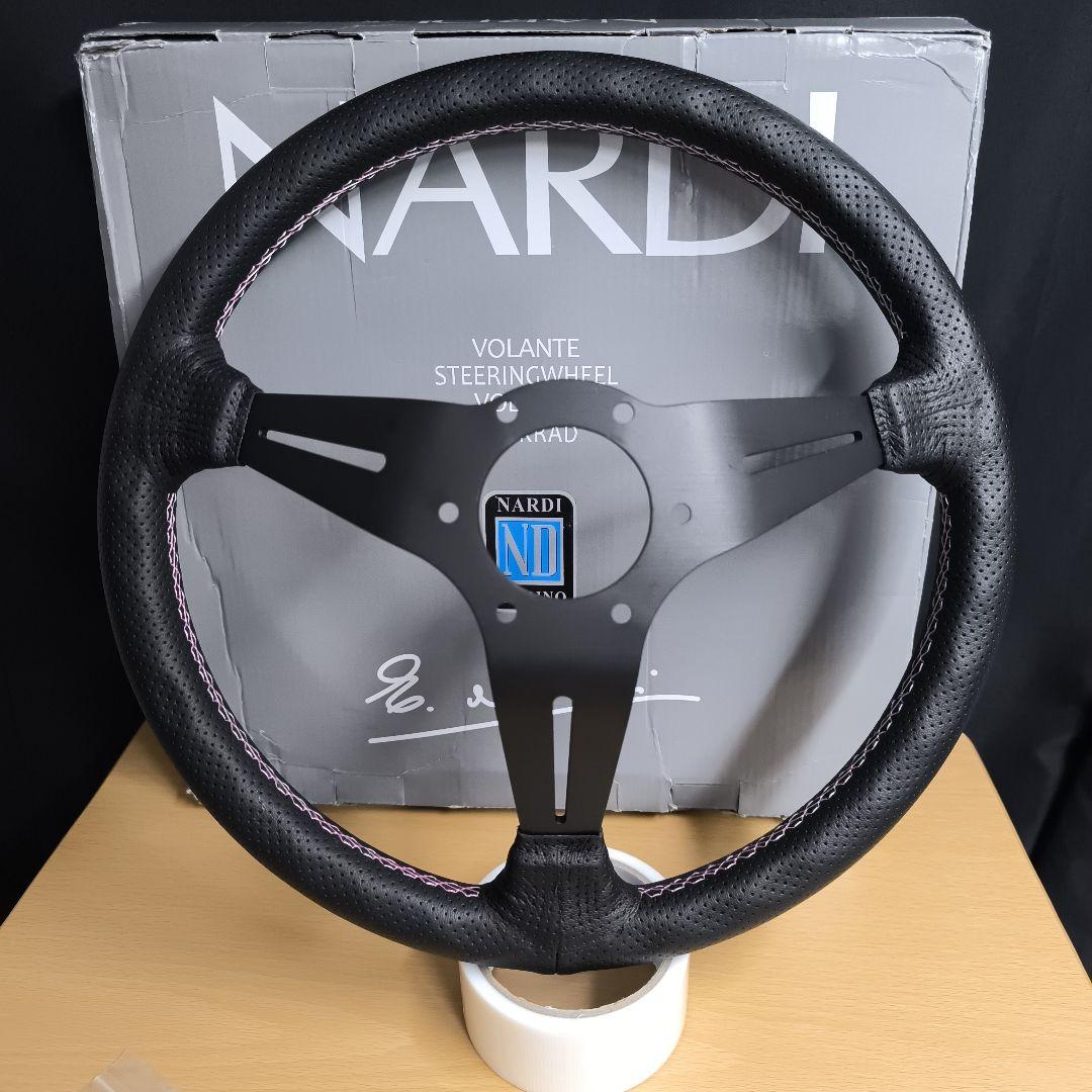 NARDI タイプ　80mmディープコーンステアリング350mm