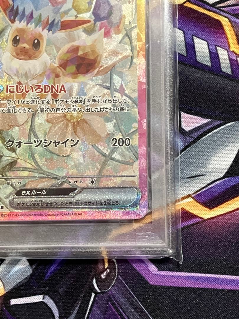 ポケカ　イーブイ　ex psa10 sar