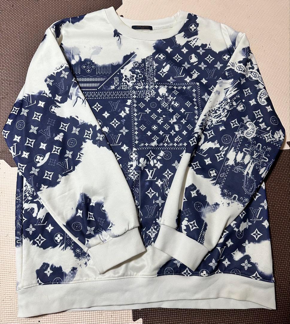 か*ー様 Louis Vuitton パターンプリント スウェット