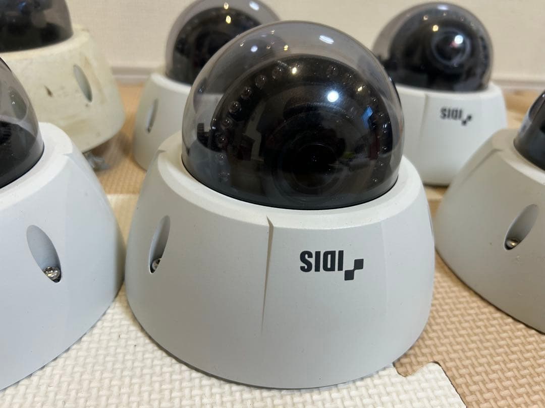 SIDI ドーム型防犯カメラ DC-D1123WR 6個セット②
