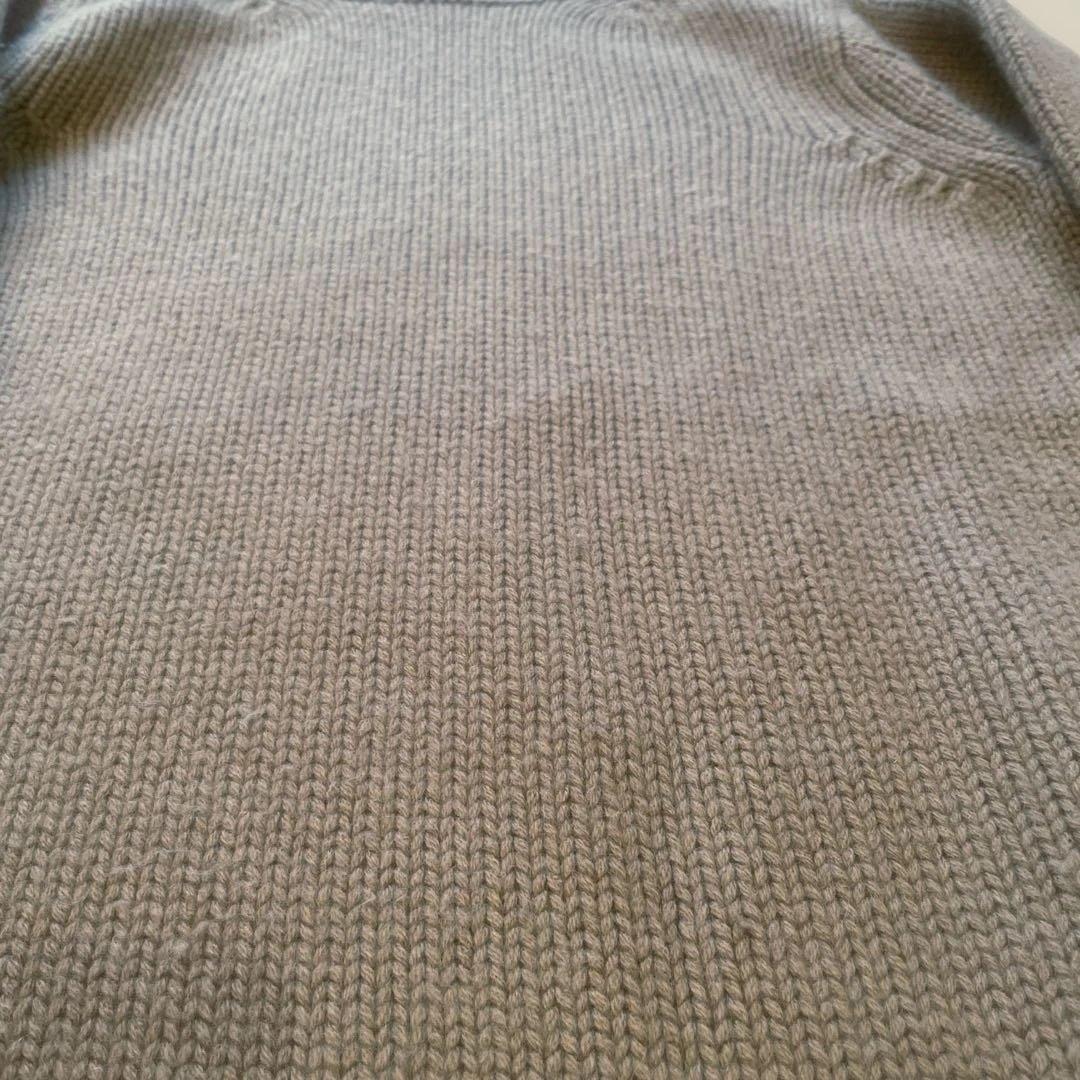 本日17時迄限定価格ブラミンク　タートルニット　カシミヤ100% クリーニング済