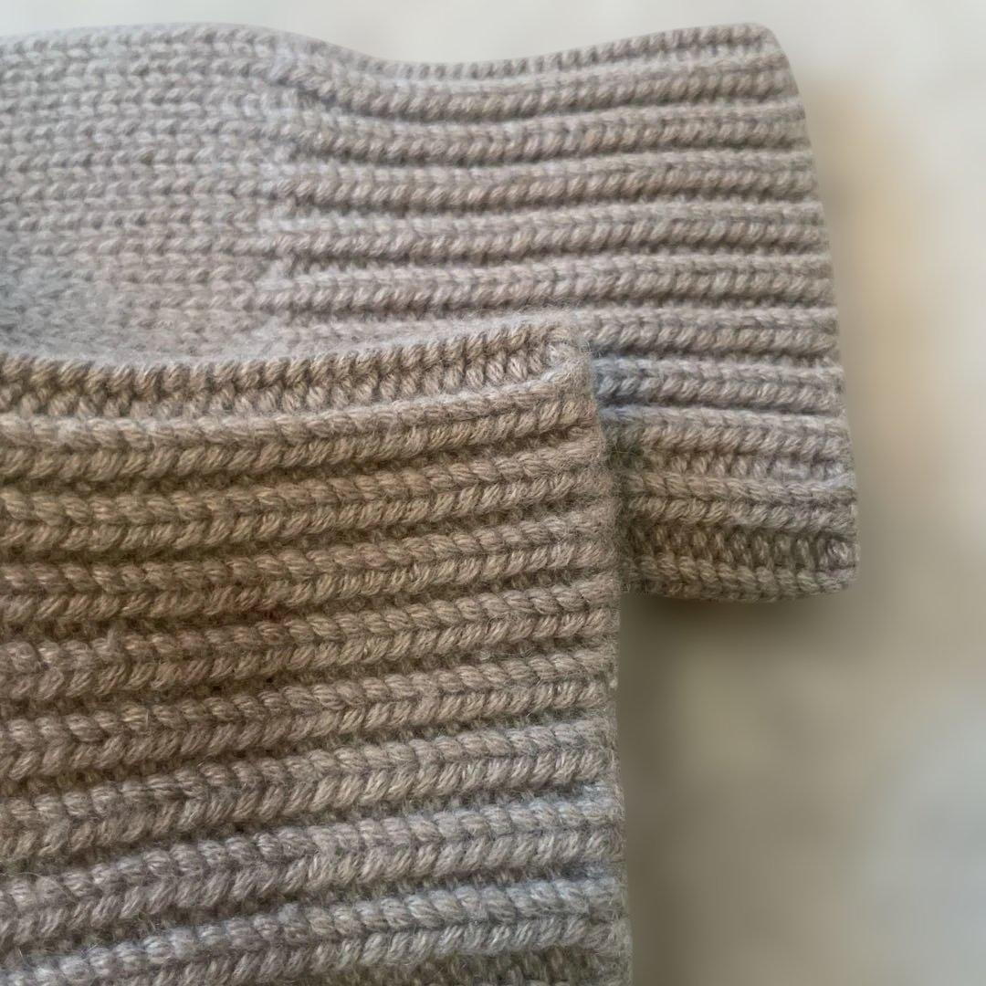 本日17時迄限定価格ブラミンク　タートルニット　カシミヤ100% クリーニング済