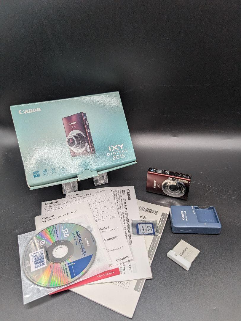 【動作OK】Canon IXY DIGITAL 20 IS SL デジタルカメラ