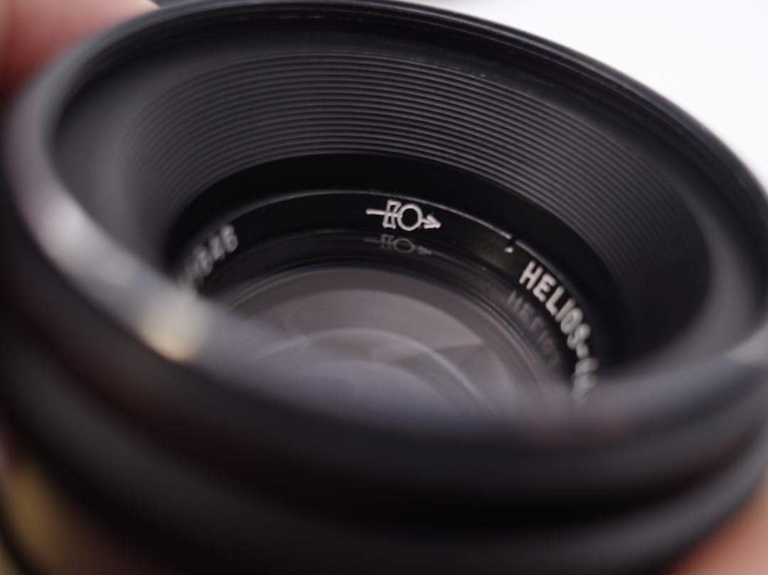 36 　新品同様　ぐるぐるボケレンズ　ヘリオス　44-2　M42アダプター付
