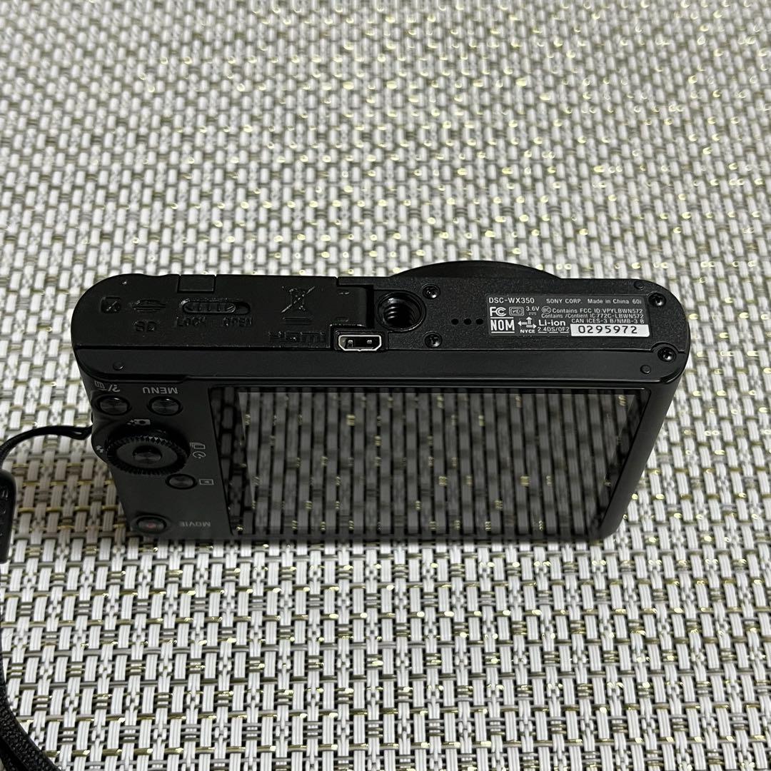 【美品】SONY Cyber-Shot DSC-WX350 (デジカメ)