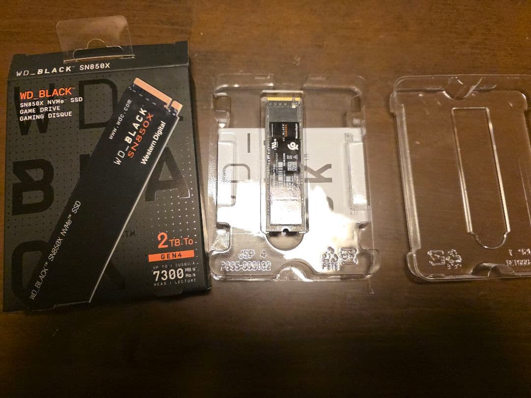 内蔵型SSD WD_BLACK SN850X NVMe SSD 2TB