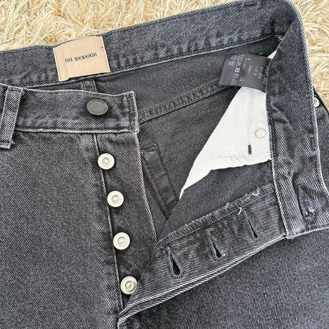 THE SHISHIKUI シシクイ EASY DENIMデニム ブラック 36
