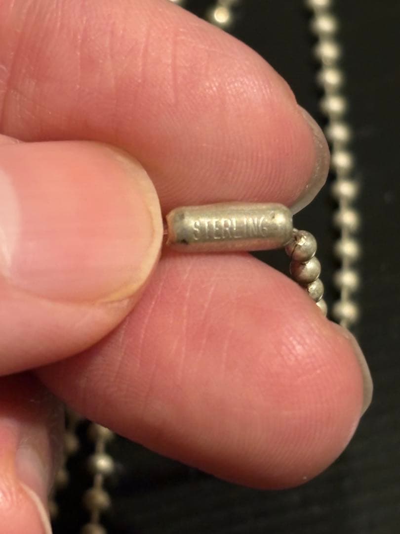 クロムハーツ CHROME HEARTS 純正 ボールチェーン　3本セット