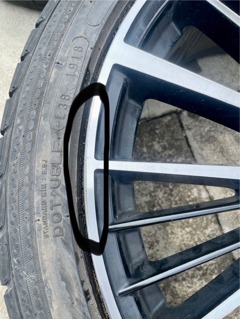 19インチ アルミホイールセット