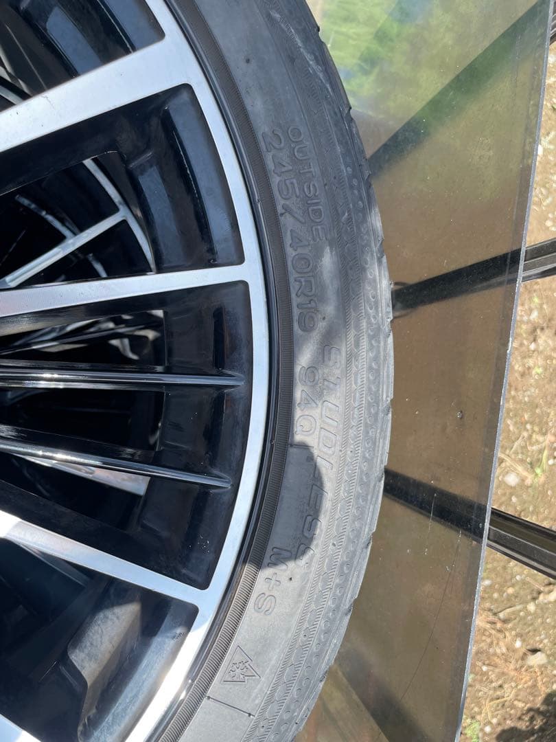 19インチ アルミホイールセット