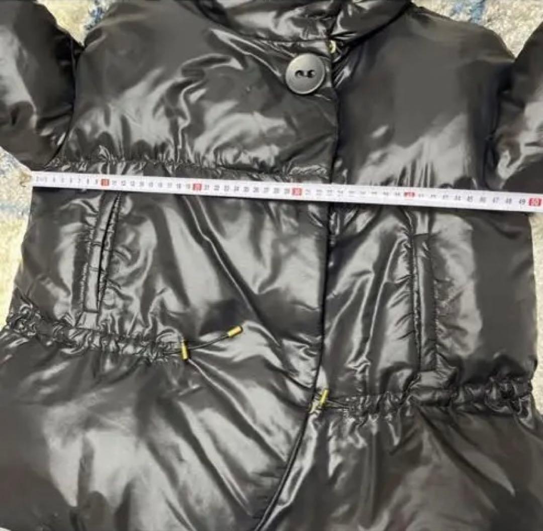 theory 超軽量 黒ダウンジャケット ダウン90% フェザー10%