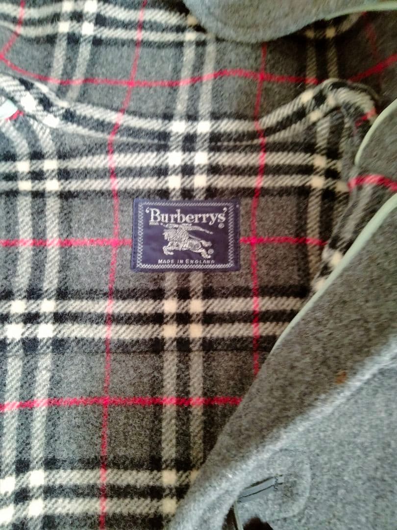 BURBERRY　バーバリーグレー ダッフルコート