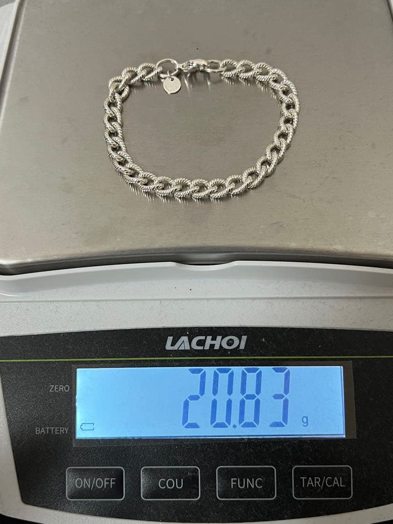 ティファニー TIFFANY ツイストロープリンク ブレスレット SV925