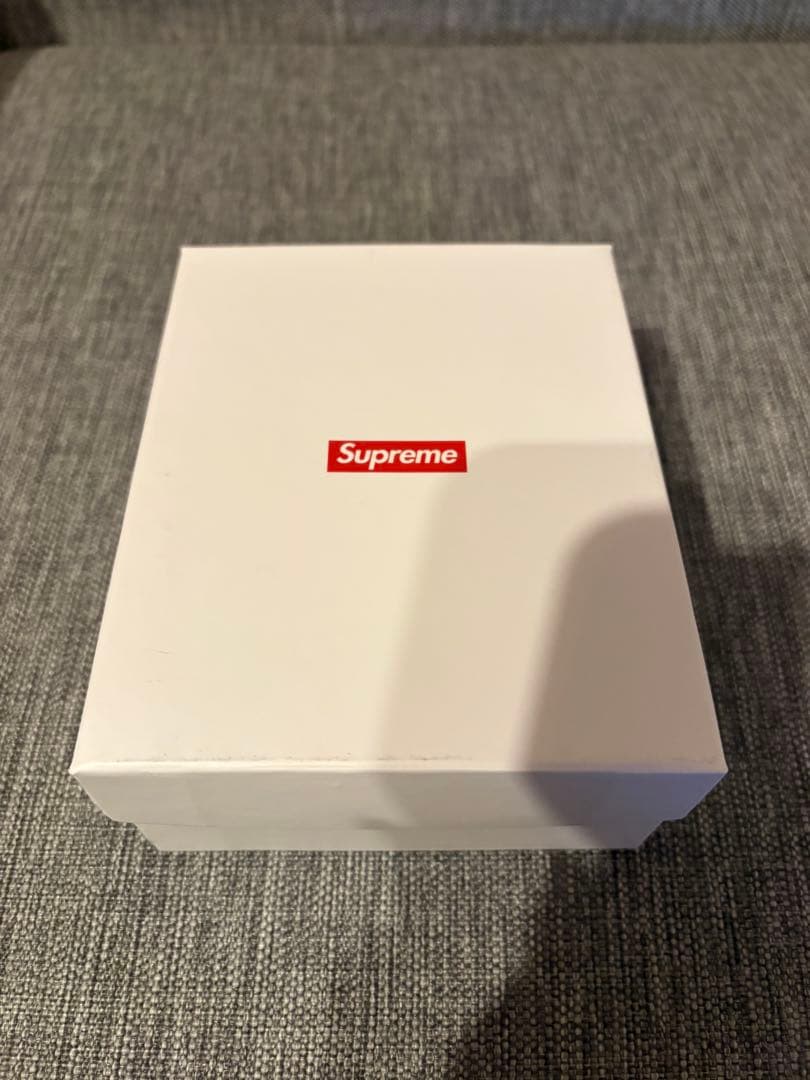 Supreme Repeat Leather Belt 白Floral花柄