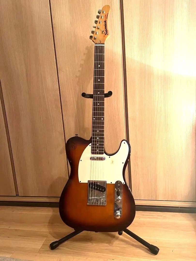 Samick（サミック） テレキャスタータイプ ギター ケース付き