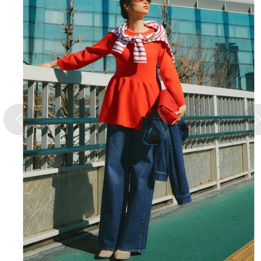 【25年モデル】現行 REDCARDTOKYO 23区 デニムラインワイドパンツ