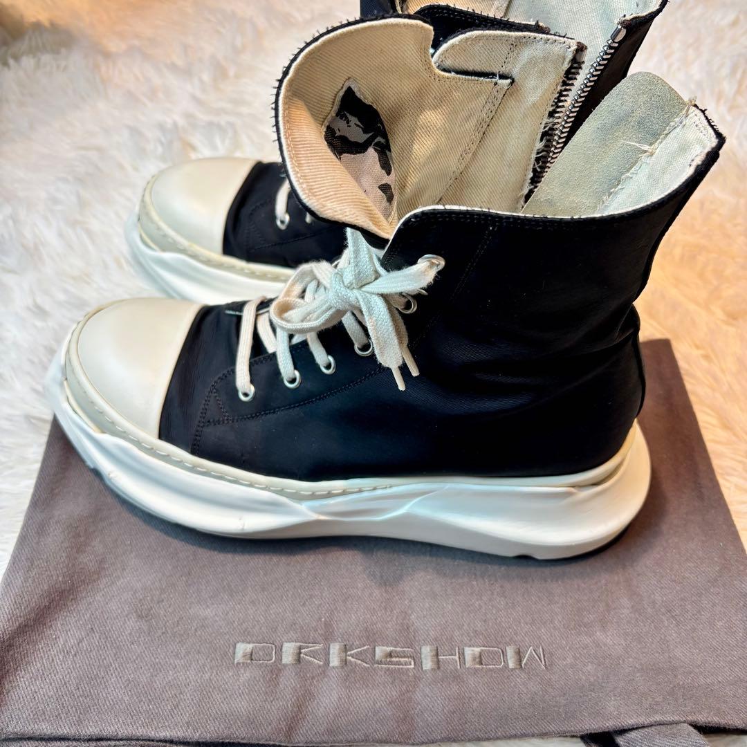 リックオウエンス　ダークシャドウ　アブストラクト　ヴィンテージスニーカー　美品